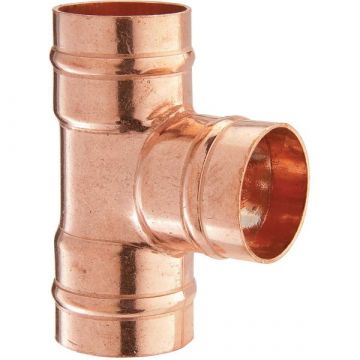 Copper Solder Ring Equal Tee 15mm