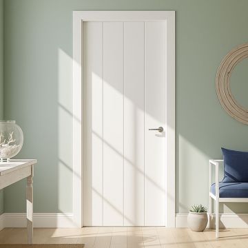 New England Internal White Primed Door