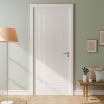 Mexicano Internal White Primed Door