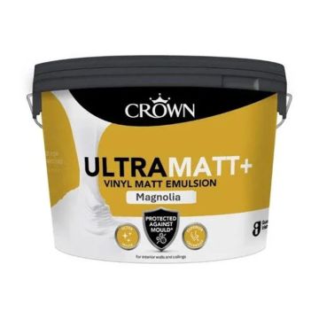 Crown Ultra Matt Plus Emulsion Magnolia 10L