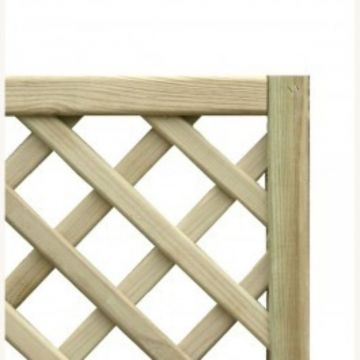 Diamond Lattice Fence Panel 1830mm x 300mm