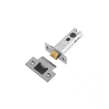 Double Sprung Tubular Latch 76mm SS