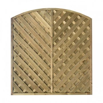 Dunluce Fence Panel 1800mm x 1800mm