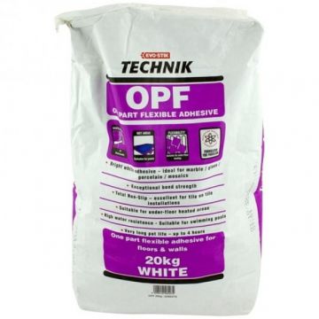 EVO Technik Flexible Tile Adhesive OPF 20Kg White