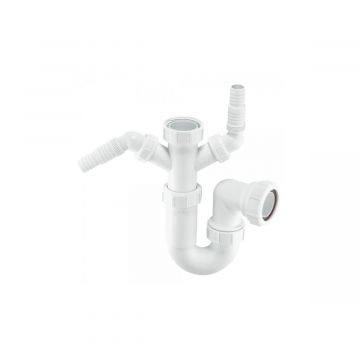 McAlpine WM11 Double Washing Machine Trap 40mm