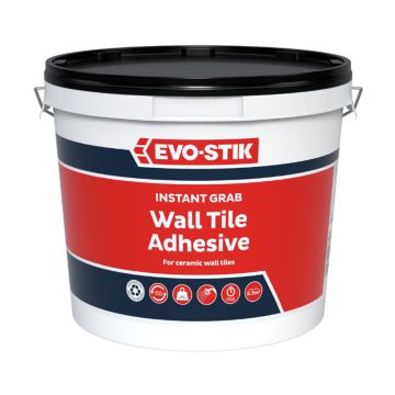 Evo-Stik Instant Grab Ceramic Wall Tile Adhesive 5L