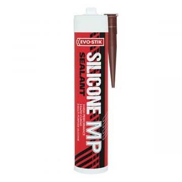 Evo-Stik Multi Purpose Silicone Sealant Brown 300ml