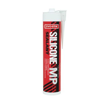 Evo-Stik Multi Purpose Silicone Sealant White 300ml