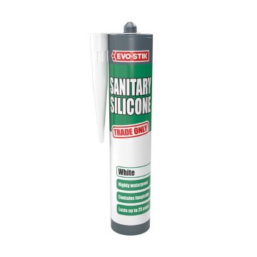 Evo-Stik Sanitary Silicone White 300ml