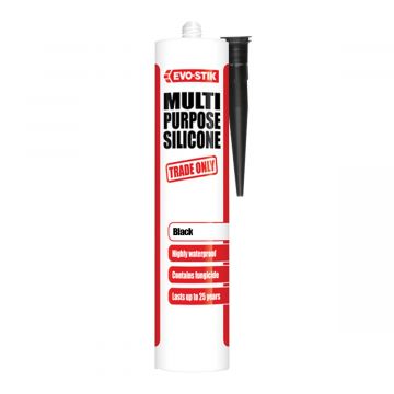Evo-Stik Trade Multi Purpose Silicone Sealant Black 280ml