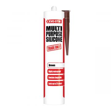 Evo-Stik Trade Multi Purpose Silicone Sealant Brown 280ml