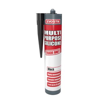 Evo-Stik Trade Multi Purpose Silicone Sealant Black 280ml