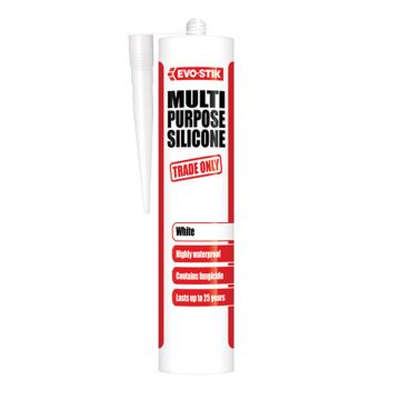 Evo-Stik Trade Multi Purpose Silicone White 280ml