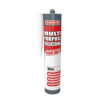 Evo-Stik Trade Multi Purpose Silicone White 280ml