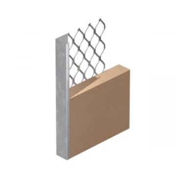 Expamet Galvanised Plasterstop Bead 10mm x 2.4m