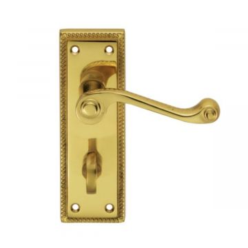 Georgian GS33 Bathroom CBG1WC PB Door Handles