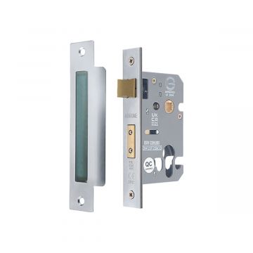 Hoppe AR8004 Euro Sashlock 63mm Satin Chrome