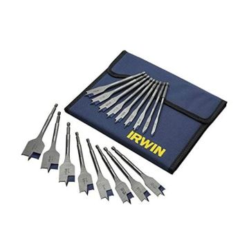 Irwin Blue Groove 4X Flat Drill Bit Set