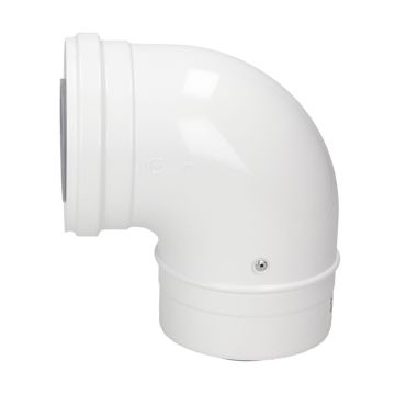 Ideal Heating 90° Flue Bend 60/100mm