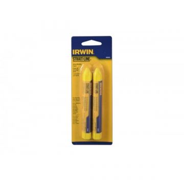 Irwin Yellow Crayons (2 pack)