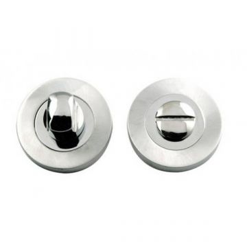 Jedo Dual Turns & Releases 50mm Round Rose no Indicator Polished Chrome / Satin Chrome