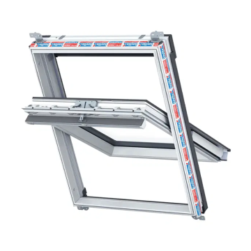 Keylite WCP01HT White Painted Centre Pivot Hi-Therm Roof Window 550mm x 780mm