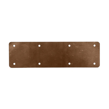 Long Internal Straight Flat Support Plate Brown