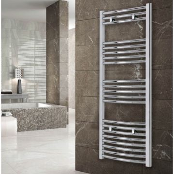 Luca Curved Towel Rail 800mmx500mm
