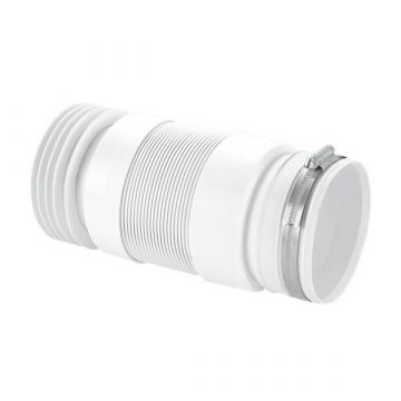 McAlpine WC-F21R Flexible WC Connector Back to Wall