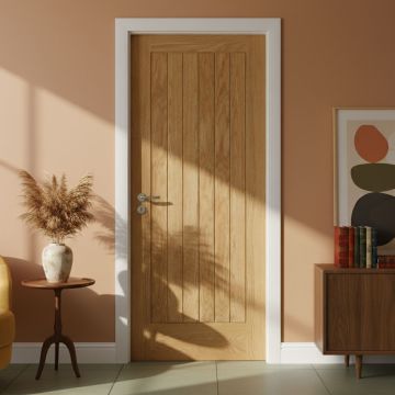 Mexicano Internal White Oak Finished Door