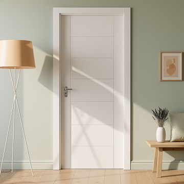 Palermo Internal White Oak 4 Lite Unlgazed Finished Door