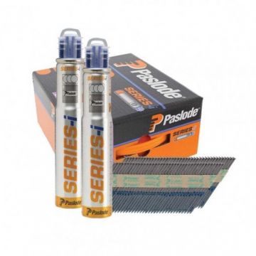 Paslode IM360CI 90 x 3.1mm RG Galv Nail (2200)& 2 Fuel Packs