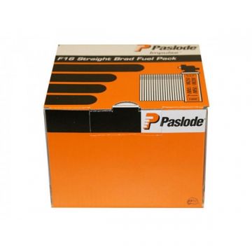 Paslode IM65 F16 x 32mm Galv Brad Nails (2000) & 2 Fuel Packs