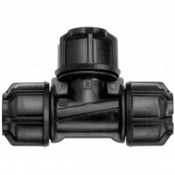 Philmac 9333 Metric/Imperial Equal Tee 25mm