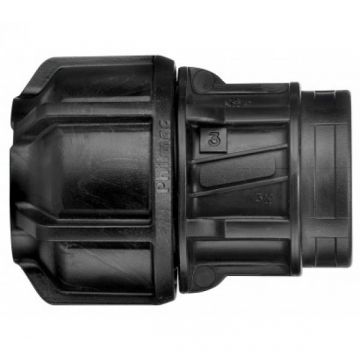 Philmac 9243 Metric/Imperial End Connector 32mm x 1in