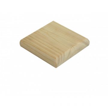 Pine NC8P Square Newel Cap 90mm