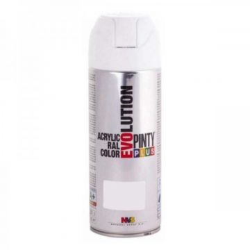 Pinty Plus Evolution Aerosol Matt White 400ml
