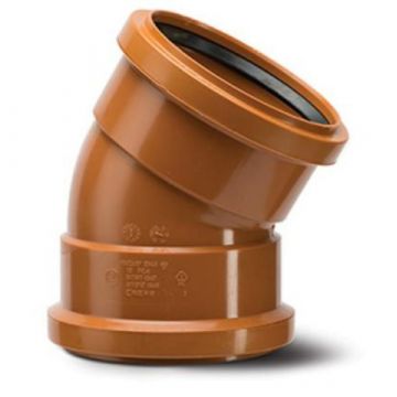 Polypipe UG467 30D Bend Double Socket 110mm