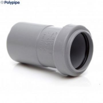 Polypipe WP27 Push Fit Waste Socket Reducer 40mm x 32mm Grey