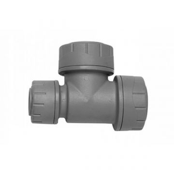 Polyplumb Reducing Tee 28mm x 28mm x 22mm