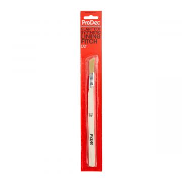 ProDec Slant Cut Synthetic Lining Fitch Brush 0.5″
