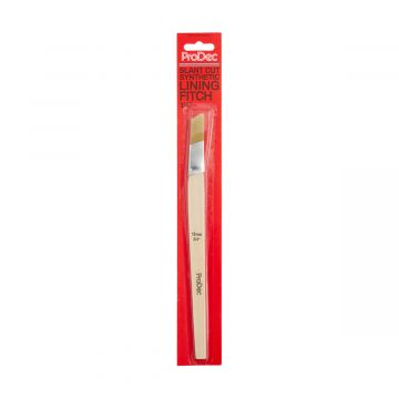 ProDec Slant Cut Synthetic Lining Fitch Brush 0.75″