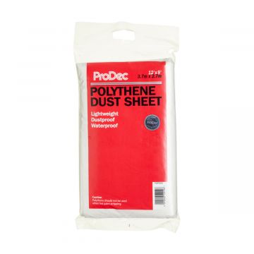 ProDec Polythene Dust Sheet 12′ × 9′