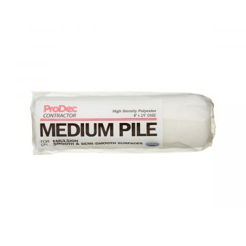 ProDec Medium Pile Polyester Roller Sleeve 9" x 1.5" 