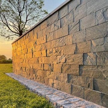 Riverstone Natural Uncalibrated Wall Cladding 200mm (0.5m² Per Pack)