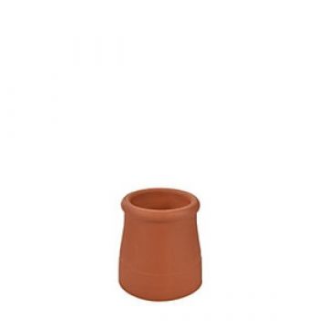 Roll Top Chimney Pot 300mm Red