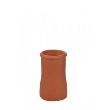 Roll Top Chimney Pot 450mm Red