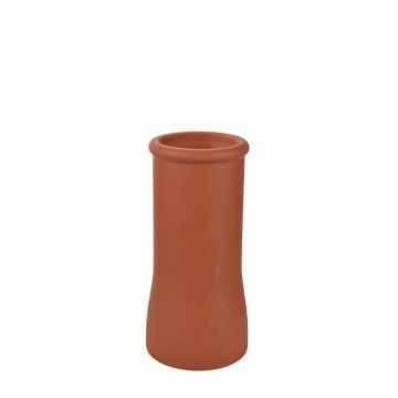 Roll Top Chimney Pot 600mm Red