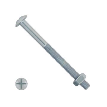 Roofing Bolt & Square Nut M8 x 200mm 