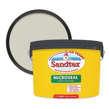 Sandtex Birch Microseal Ultra Smooth Masonry Paint 10L